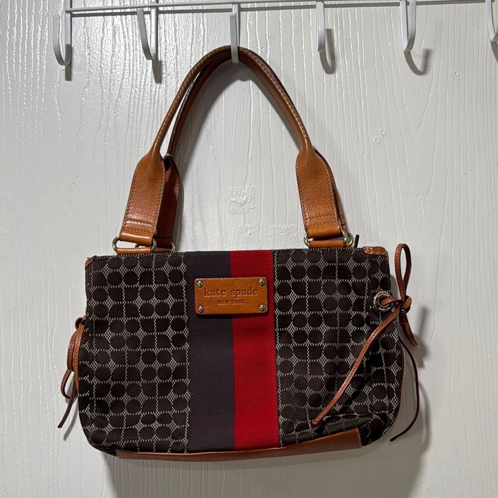 Kate Spade Brown and Red Women's Bag